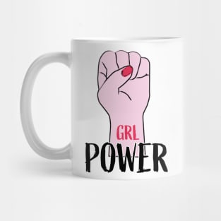 Similar to Girl Power GRL PWR T shirts Mug